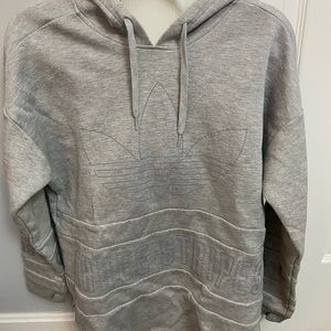 Oversized adidas hoodie